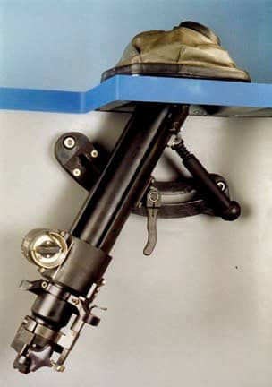 Миномет Soltam калибра 60-мм, который использовался для борьбыс расчетами ПТРК, ведущими огонь из-за укрытий